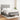 Pat continental, gri deschis, 140x200 cm, material textil