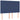 Pat continental cu saltea, albastru, 140x200cm, material textil