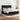 Pat box spring cu saltea, negru, 160x200 cm, textil