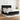 Pat box spring cu saltea, negru, 180x200 cm, catifea