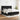 Pat box spring cu saltea, negru, 200x200 cm, textil