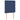 Pat box spring cu saltea, albastru, 80x200 cm, textil