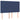 Pat box spring cu saltea, albastru, 140x200 cm, textil
