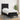 Pat box spring cu saltea, negru, 90x200 cm, textil