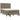 Pat box spring cu saltea, gri taupe, 140x200 cm, textil
