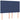 Pat box spring cu saltea, albastru, 140x200 cm, textil