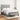 Pat continental, gri deschis, 140x200 cm, material textil