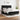 Pat box spring cu saltea, negru, 160x200 cm, textil