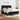 Pat box spring cu saltea, negru, 180x200 cm, catifea