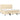 Pat box spring cu saltea, crem, 200x200 cm, textil