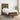 Pat box spring cu saltea, maro închis, 90x190 cm, textil