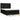 Pat box spring cu saltea, negru, 140x200 cm, textil