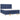 Pat box spring cu saltea, albastru, 180x200 cm, material textil
