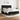 Pat box spring cu saltea, negru, 160x200 cm, textil