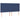 Pat box spring cu saltea, albastru, 200x200 cm, textil