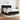 Pat box spring cu saltea, negru, 160x200 cm, textil