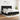 Pat box spring cu saltea, negru, 200x200 cm, textil