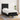 Pat box spring cu saltea, negru, 80x200 cm, textil