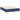 Pat box spring cu saltea, albastru, 140x200 cm, textil
