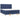 Pat box spring cu saltea, albastru, 180x200 cm, material textil