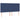 Pat box spring cu saltea, albastru, 180x200 cm, material textil