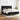 Pat box spring cu saltea, negru, 200x200 cm, textil