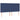 Pat box spring cu saltea, albastru, 200x200 cm, textil