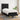 Pat box spring cu saltea, negru, 80x200 cm, textil