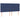 Pat box spring cu saltea, albastru, 180x200 cm, material textil