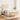 Pat box spring cu saltea, crem, 120x200 cm, textil