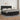 Pat box spring cu saltea, negru, 200x200 cm, piele ecologică