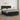 Pat box spring cu saltea, negru, 180x200 cm, piele ecologică