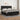 Pat box spring cu saltea, negru, 200x200 cm, piele ecologică