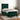 Pat box spring cu saltea, verde închis, 90x200 cm, catifea