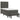 Pat box spring cu saltea, gri închis, 100x200 cm, catifea