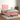 Pat box spring cu saltea, roz, 120x200 cm, catifea