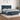 Pat box spring cu saltea, albastru închis, 160x200 cm, catifea
