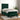 Pat box spring cu saltea, verde închis, 100x200 cm, catifea