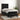 Pat box spring cu saltea, negru, 90x190 cm, catifea