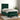 Pat box spring cu saltea, verde închis, 100x200 cm, catifea