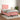 Pat box spring cu saltea, roz, 120x200 cm, catifea
