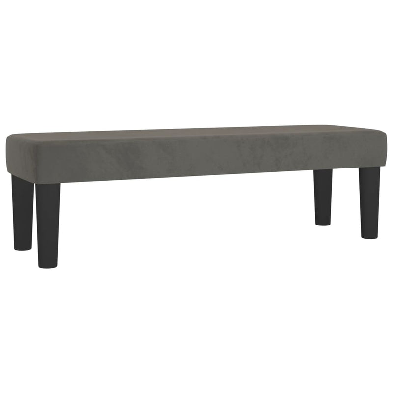Pat box spring cu saltea, gri închis, 180x200 cm, catifea