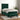Pat box spring cu saltea, verde închis, 90x190 cm, catifea