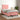 Pat box spring cu saltea, roz, 120x200 cm, catifea