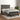 Pat box spring cu saltea, gri închis, 140x190 cm, catifea