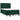 Pat box spring cu saltea, verde închis, 140x190 cm, catifea