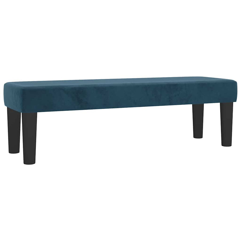 Pat box spring cu saltea, albastru închis, 140x200 cm, catifea
