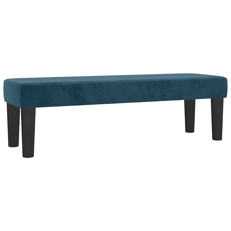 Pat box spring cu saltea, albastru închis, 160x200 cm, catifea
