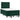 Pat box spring cu saltea, verde închis, 120x200 cm, catifea