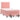 Pat box spring cu saltea, roz, 120x200 cm, catifea